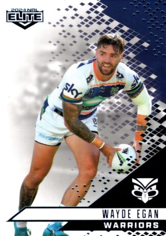2024 NRL Elite Sapphire Mojo - MS138 Wayde Egan Warriors