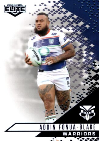 2024 NRL Elite Sapphire Mojo - MS139 Addin Fonua-Blake Warriors