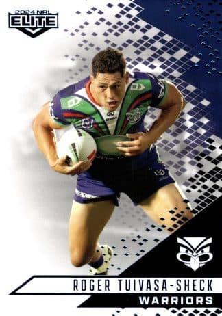 2024 NRL Elite Sapphire Mojo - MS143 Roger Tuivasa-Sheck Warriors