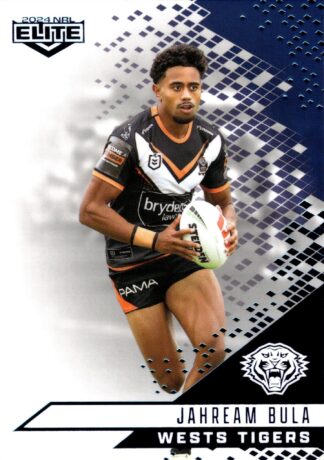 2024 NRL Elite Sapphire Mojo - MS147 Jahream Bula Wests Tigers