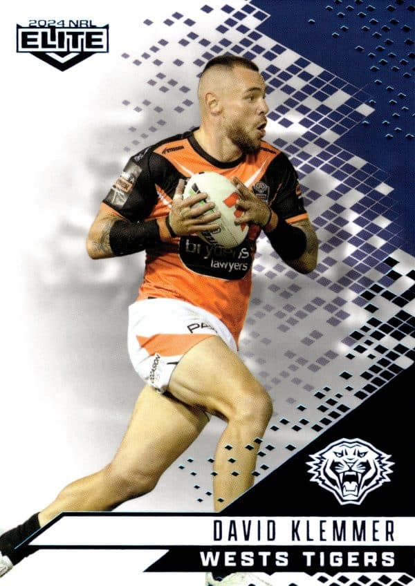 2024 NRL Elite Sapphire Mojo - MS148 David Klemmer Wests Tigers