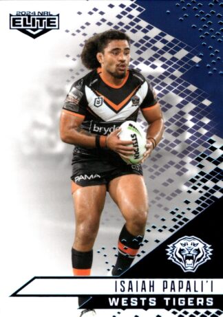 2024 NRL Elite Sapphire Mojo - MS150 Isaiah Papali'i Wests Tigers