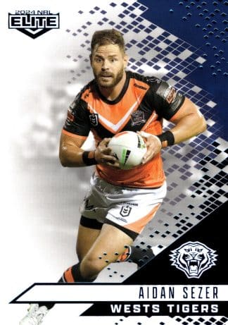 2024 NRL Elite Sapphire Mojo - MS151 Aidan Sezer Wests Tigers