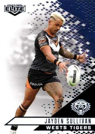 2024 NRL Elite Sapphire Mojo - MS152 Jayden Sullivan Wests Tigers