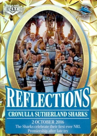 2024 NRL Elite NRL Reflections Gold - RFG07 Cronulla Sharks