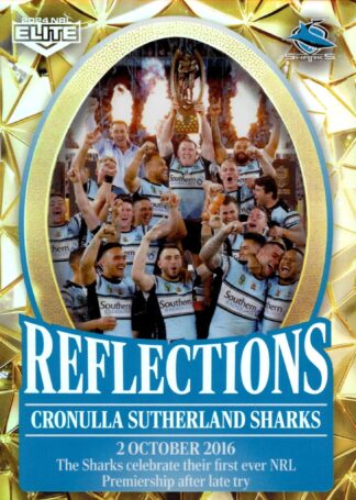 2024 NRL Elite NRL Reflections Gold - RFG07 Cronulla Sharks