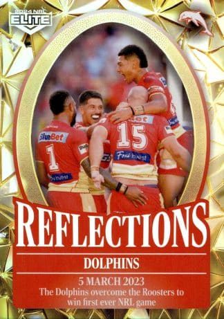 2024 NRL Elite NRL Reflections Gold - RFG09 Dolphins