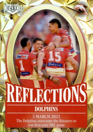 2024 NRL Elite NRL Reflections Gold - RFG09 Dolphins