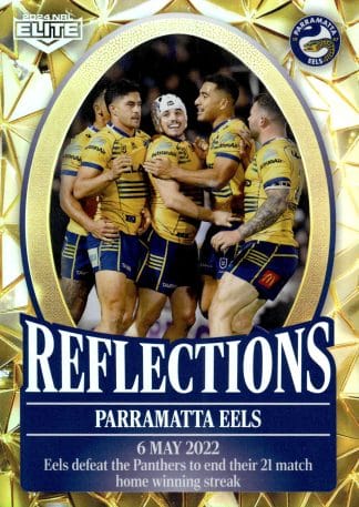 2024 NRL Elite NRL Reflections Gold - RFG21 Parramatta Eels
