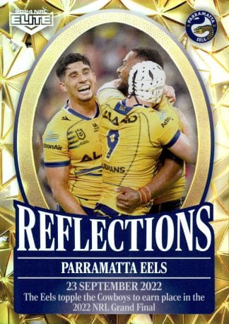 2024 NRL Elite NRL Reflections Gold - RFG22 Parramatta Eels