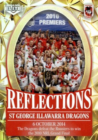 2024 NRL Elite NRL Reflections Gold - RFG27 St George Dragons