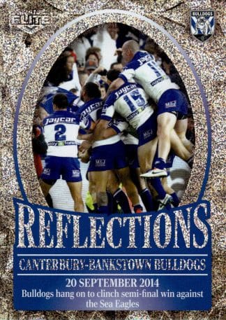 2024 NRL Elite NRL Reflections Priority - RFP06 Canterbury Bulldogs