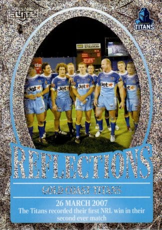2024 NRL Elite NRL Reflections Priority - RFP11 Gold Coast Titans
