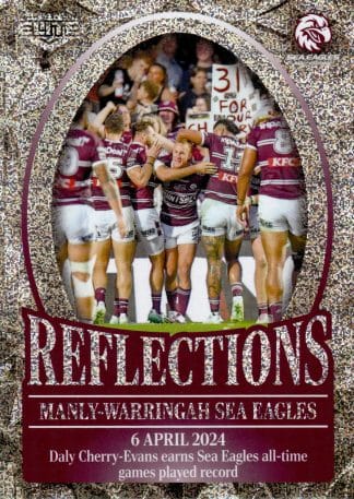 2024 NRL Elite NRL Reflections Priority - RFP14 Manly Sea Eagles