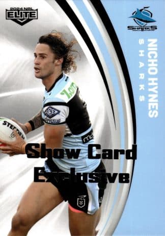 2024 NRL Elite Show Card Exclusive - 04 Nicho Hynes Cronulla Sharks