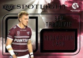 2024 NRL Elite Spotlight Jersey Patch - S4 Ben Trbojevic Manly Sea Eagles