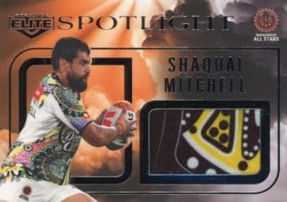 2024 NRL Elite Spotlight Jersey Patch - S8 Shaquai Mitchell Indigenous All Stars