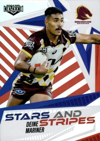2024 NRL Elite Stars And Stripes - US02 Deine Mariner Brisbane Broncos