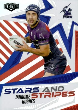 2024 NRL Elite Stars And Stripes - US15 Jahrome Hughes Melbourne Storm