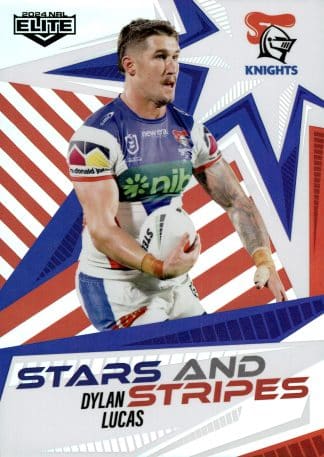 2024 NRL Elite Stars And Stripes - US18 Dylan Lucas Newcastle Knights