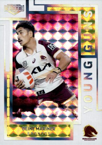 2024 NRL Elite Young Guns Priority - YGP01 Deine Mariner Brisbane Broncos