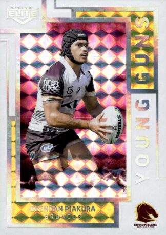 2024 NRL Elite Young Guns Priority - YGP02 Brendan Piakura Brisbane Broncos