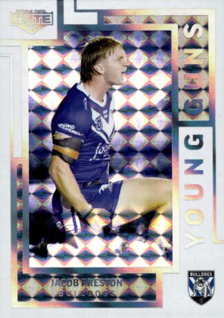 2024 NRL Elite Young Guns Priority - YGP05 Jacob Preston Canterbury Bulldogs