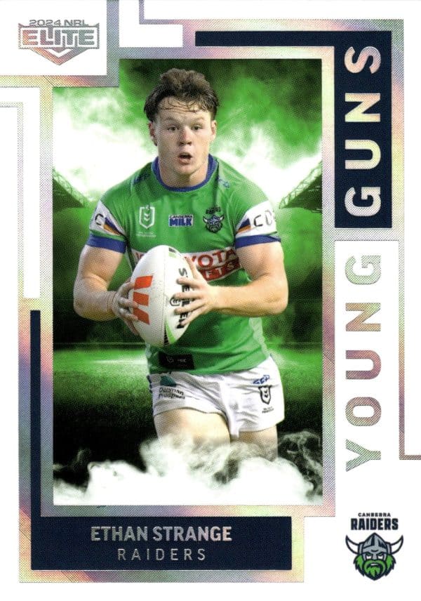 2024 NRL Elite Young Guns - YG04 Ethan Strange Canberra Raiders