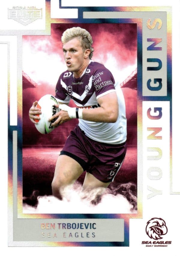 2024 NRL Elite Young Guns - YG14 Ben Trbojevic Manly Sea Eagles