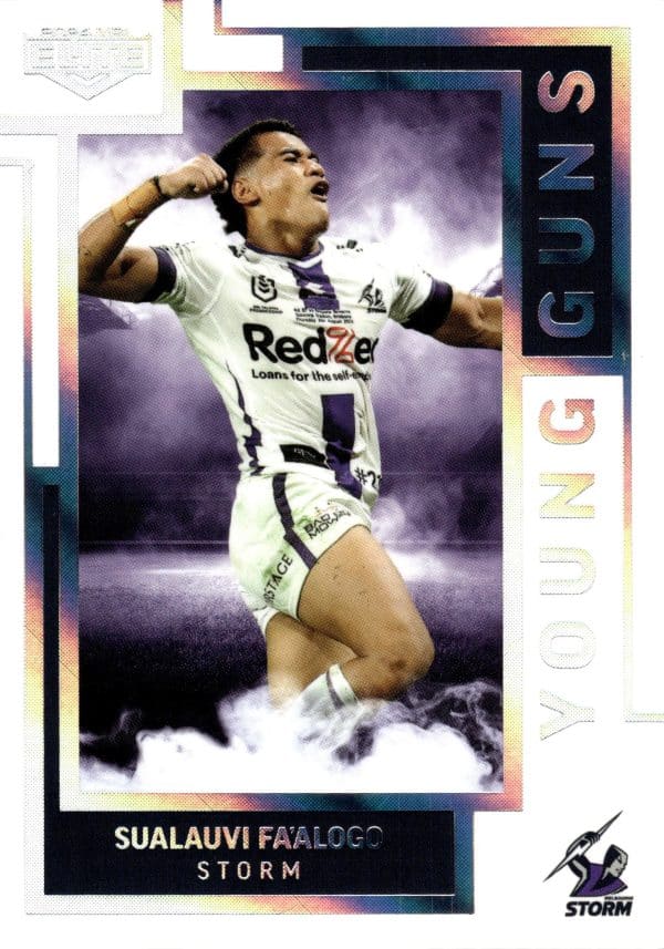 2024 NRL Elite Young Guns - YG16 Sualauvi Fa'alogo Melbourne Storm