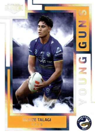 2024 NRL Elite Young Guns - YG21 Blaize Talagi Parramatta Eels