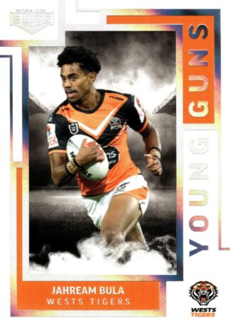 2024 NRL Elite Young Guns - YG33 Jahream Bula Wests Tigers