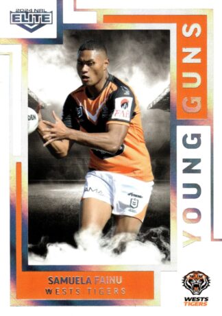 2024 NRL Elite Young Guns - YG34 Samuela Fainu Wests Tigers