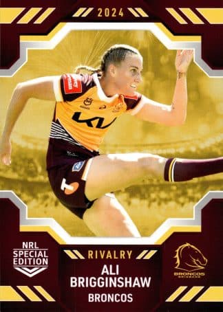 2024 NRL Rivalry Common Card - Base 04 Ali Brigginshaw Brisbane Broncos
