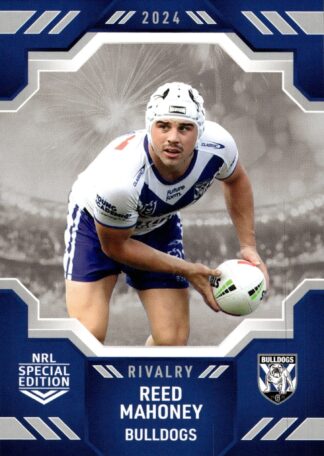 2024 NRL Rivalry Common Card - Base 12 Reed Mahoney Canterbury Bulldogs