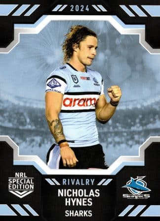 2024 NRL Rivalry Common Card - Base 14 Nicholas Hynes Cronulla Sharks