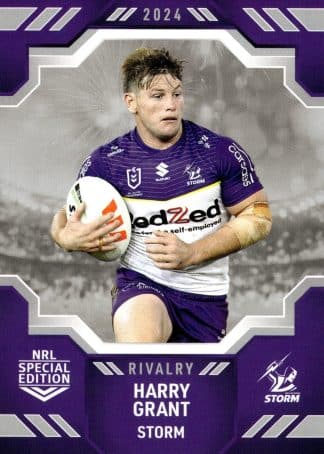 2024 NRL Rivalry Common Card - Base 29 Harry Grant Melbourne Storm