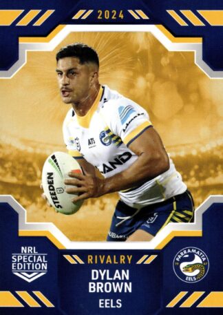2024 NRL Rivalry Common Card - Base 41 Dylan Brown Parramatta Eels