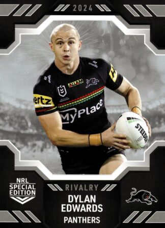 2024 NRL Rivalry Common Card - Base 46 Dylan Edwards Penrith Panthers
