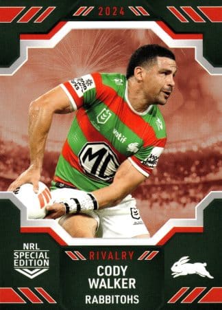 2024 NRL Rivalry Common Card - Base 52 Cody Walker South Sydney Rabbitohs