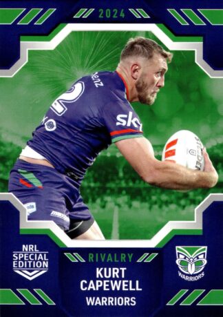 2024 NRL Rivalry Common Card - Base 61 Kurt Capewell Warriors