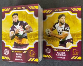 2024 NRL Rivalry Base Set - Full Set 68 Common Cards