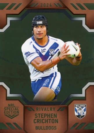 2024 NRL Rivalry Bronze Special - B03 Stephen Crichton Canterbury Bulldogs