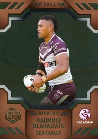 2024 NRL Rivalry Bronze Special - B07 Haumole Olakau’atu Manly Sea Eagles