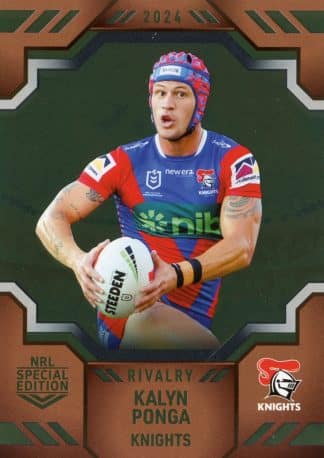 2024 NRL Rivalry Bronze Special - B09 Kalyn Ponga Newcastle Knights