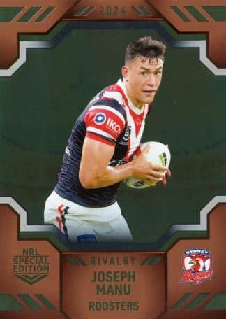 2024 NRL Rivalry Bronze Special - B15 Joseph Manu Sydney Roosters