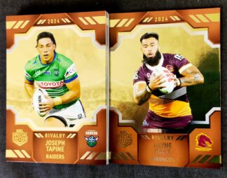 2024 NRL Rivalry - Bronze Special Full Set 17 Cards