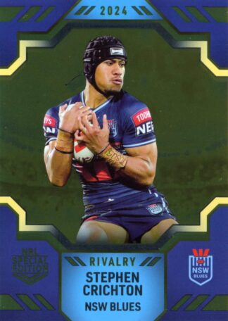 2024 NRL Rivalry Case Card - SC1 Stephen Crichton NSW Blues