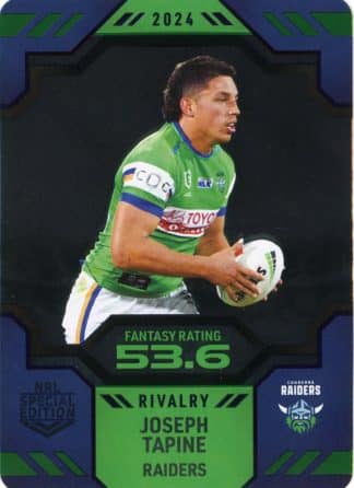 2024 NRL Rivalry Game Card - 06 Joseph Tapine Canberra Raiders