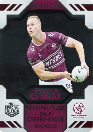 2024 NRL Rivalry Game Card - 25 Daly Cherry-Evans Manly Sea Eagles